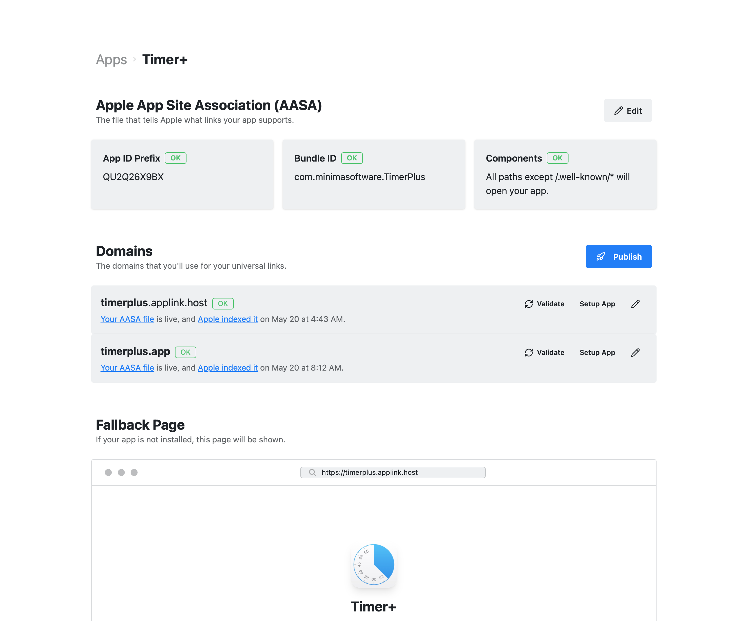 App detail screenshot